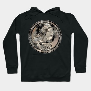 Framed Dream of Vitrail Pour la facade de la Boutique Fouquet Hoodie